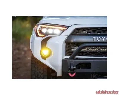 Morimoto 4Banger Fog Light Kit NCS Yellow SAE Wide Beam Toyota 4Runner 2010-2021 - 4B-FOG-T-1017