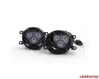 Morimoto 4Banger Fog Light Kit NCS Yellow Spot Beam Toyota Tacoma w/o OEM LED Fogs 2012-2015 - 4B-FOG-T-1037
