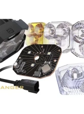 Morimoto 4Banger Fog Light Kit HXB Yellow Spot Beam Toyota Tacoma 2005-2011                                     - 4B-FOG-T2-1019 - Image 7