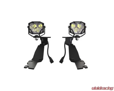 Morimoto 4Banger A-Pillar Kit NCS Yellow Spot Beam Ram HD 2019+ - 4B-PLR-KIT-1121