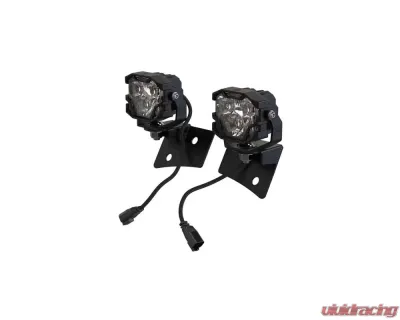 Morimoto 4Banger A-Pillar Kit NCS White Combo Beam Jeep Wrangler JK 2007-2017 - 4B-PLR-KIT-1134