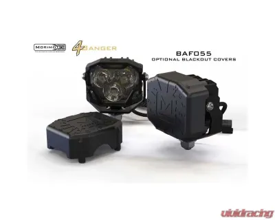 Morimoto 4Banger A-Pillar Kit NCS White Combo Beam Jeep Wrangler JK 2007-2017 - 4B-PLR-KIT-1134