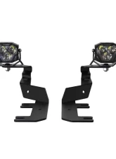 Morimoto 4Banger A-Pillar Kit HXB Yellow Spot Beam Ford Super Duty 2017+                                     - 4B-PLR-KIT-1199 - Image 2