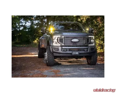 Morimoto 4Banger A-Pillar Kit HXB Yellow Spot Beam Ford Super Duty 2017+ - 4B-PLR-KIT-1199