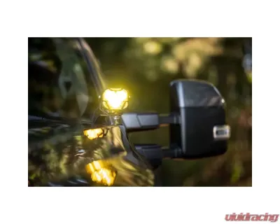 Morimoto 4Banger A-Pillar Kit HXB Yellow Spot Beam Ford Super Duty 2017+ - 4B-PLR-KIT-1199