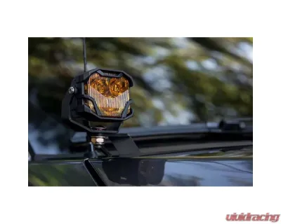 Morimoto 4Banger A-Pillar Kit NCS Yellow Combo Beam Ford Super Duty 2011-2016 - 4B-PLR-KIT-1207