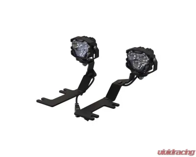 Morimoto 4Banger A-Pillar Kit HXB Yellow Combo Beam GMC Sierra 1500 2014-2018 - 4B-PLR-KIT-1093