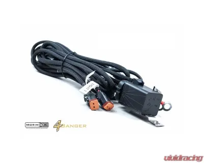 Morimoto 4Banger A-Pillar Kit HXB Yellow Combo Beam GMC Sierra 1500 2014-2018 - 4B-PLR-KIT-1093