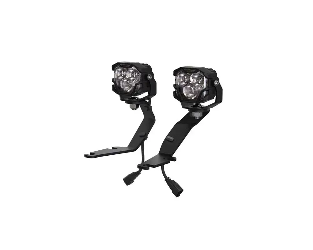 Morimoto 4Banger A-Pillar Kit HXB White Spot Beam Toyota Tundra 2014-2021 - 4B-PLR-KIT-1006