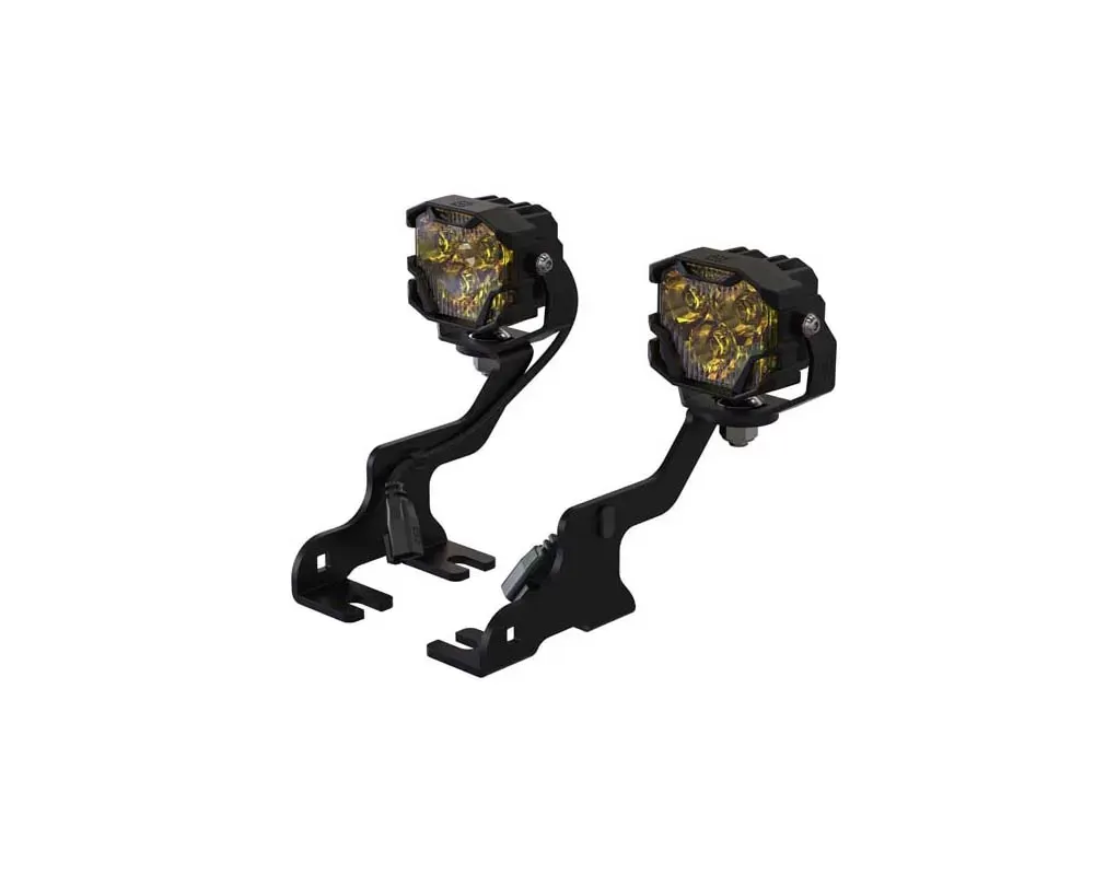 Morimoto 4Banger A-Pillar Kit NCS White SAE Wide Beam Ford Raptor 2009-2014 - 4B-PLR-KIT-1247