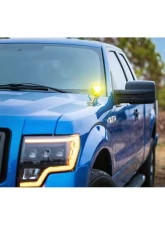 Morimoto 4Banger A-Pillar Kit HXB White Combo Beam Ford Raptor 2009-2014                                     - 4B-PLR-KIT-1242 - Image 8