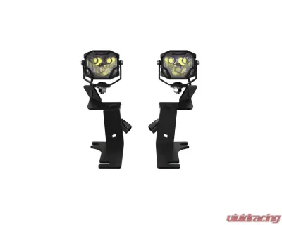 Morimoto 4Banger A-Pillar Kit NCS White Combo Beam Ford Raptor 2015-2020 - 4B-PLR-KIT-1182