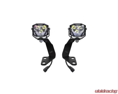 Morimoto 4Banger A-Pillar Kit NCS Yellow SAE Wide Beam Toyota 4Runner 2003-2009 - 4B-PLR-KIT-1017