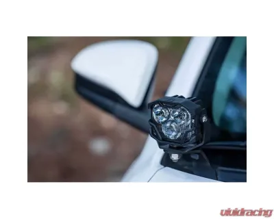 Morimoto 4Banger A-Pillar Kit NCS Yellow SAE Wide Beam Toyota 4Runner 2014-2022 - 4B-PLR-KIT-1041