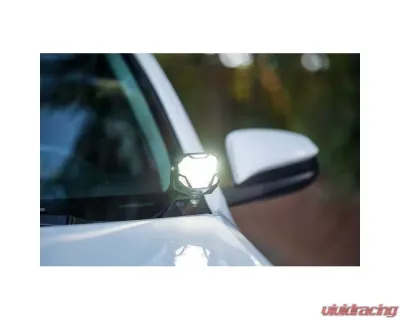 Morimoto 4Banger A-Pillar Kit NCS Yellow SAE Wide Beam Toyota 4Runner 2014-2022 - 4B-PLR-KIT-1041