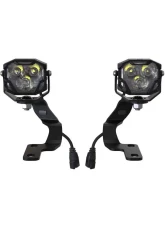 Morimoto 4Banger A-Pillar Kit HXB Yellow Spot Beam Lexus GX470 2003-2009                                     - 4B-PLR-KIT-1296 - Image 2