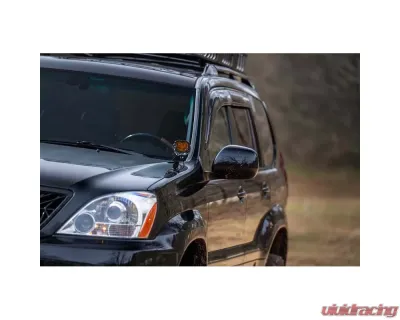 Morimoto 4Banger A-Pillar Kit HXB Yellow Spot Beam Lexus GX470 2003-2009 - 4B-PLR-KIT-1296