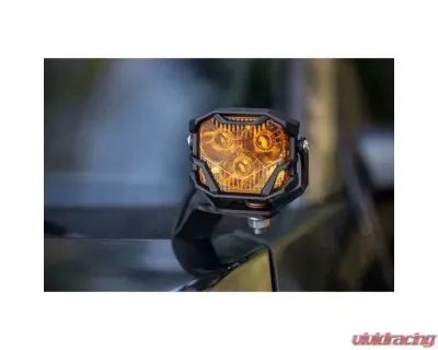 Morimoto 4Banger A-Pillar Kit HXB Yellow Spot Beam Lexus GX470 2003-2009 - 4B-PLR-KIT-1296