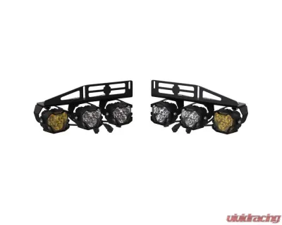 Morimoto 4Banger Fog Light Kit HXB Yellow Wide / Wide / Wide Ford Raptor 2015-2020 - 4B-FOG-RAP-1002