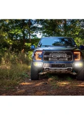 Morimoto 4Banger Fog Light Kit HXB Yellow Wide / Wide / Wide Ford Raptor 2015-2020                                     - 4B-FOG-RAP-1002 - Image 6