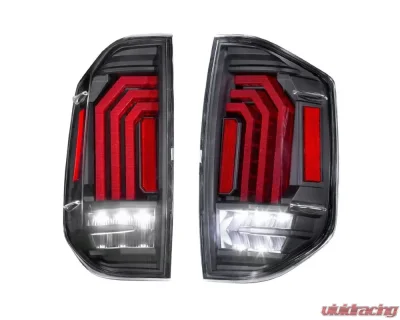 Morimoto Black XB LED Taillights Pair Toyota Tundra 2014-2021 - LF705