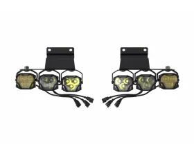 Morimoto 4Banger Triple Fog Kit Ford Raptor 2010-2014