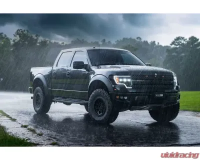 Morimoto 4Banger Triple Fog Kit Ford Raptor 2010-2014 - 4B-FOG-RAP-1009