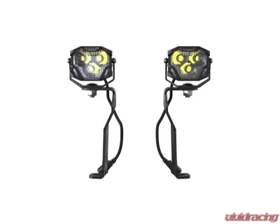 Morimoto 4Banger HXB Yellow Spot Beam Ditch Light Kit Ford F-150 2021+ - 4B-PLR-KIT-1308