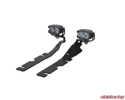 Morimoto 2Banger HXB Yellow Spot Beam Ditch Light Kit Ram 2009-2018 - 2B-PLR-KIT-1115
