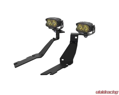Morimoto 2Banger HXB White SAE Wide Beam Ditch Light Kit Ram HD 2019+ - 2B-PLR-KIT-1130