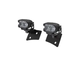 Morimoto 2Banger HXB White Combo Beam Ditch Light Kit Jeep Wrangler JK 2007-2018