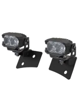 Morimoto 2Banger HXB White Flood Beam Ditch Light Kit Jeep Wrangler JK 2007-2018                                     - 2B-PLR-KIT-1392 - Image 9