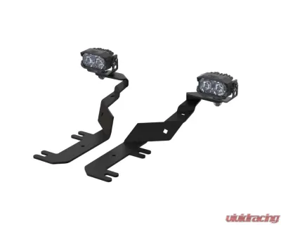 Morimoto 2Banger HXB White Combo Beam Ditch Light Kit Ford Super Duty 2017+ - 2B-PLR-KIT-1200