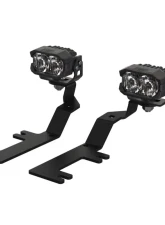 Morimoto 2Banger HXB White Flood Beam Ditch Light Kit Chevrolet Silverado 1500 2014-2018                                     - 2B-PLR-KIT-1352 - Image 9