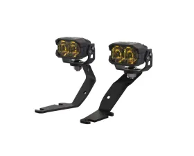 Morimoto 2Banger HXB White Flood Beam Ditch Light Kit Toyota Tundra 2014-2021
