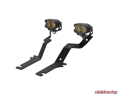 Morimoto 2Banger HXB White Flood Beam Ditch Light Kit Ford F-150 2015-2020 - 2B-PLR-KIT-1364