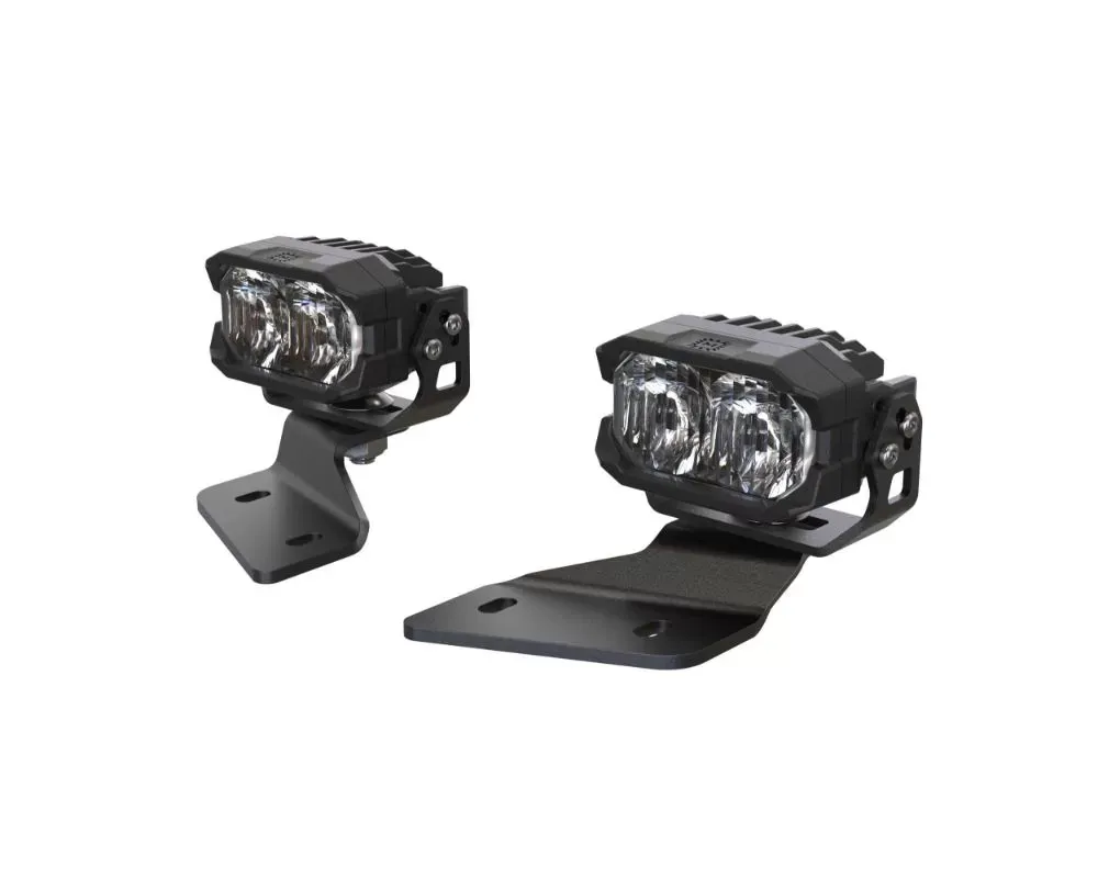 Morimoto 2Banger HXB White Combo Beam Ditch Light Kit Ford Bronco 2021+ - 2B-PLR-KIT-1278