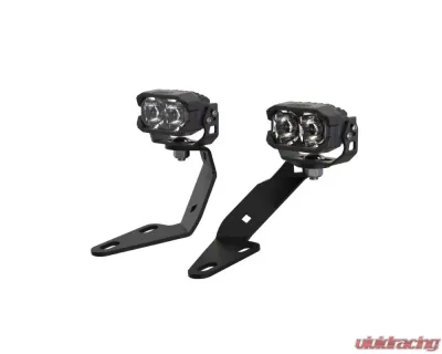 Morimoto 2Banger HXB White Flood Beam Ditch Light Kit Toyota 4Runner 2010-2013 - 2B-PLR-KIT-1340