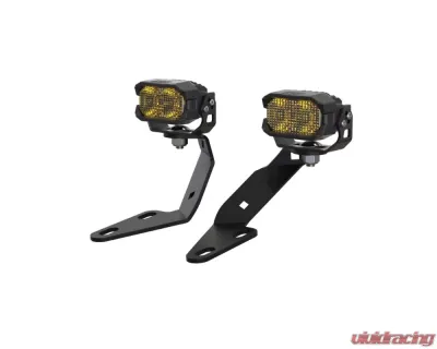 Morimoto 2Banger HXB White Combo Beam Ditch Light Kit Toyota Tacoma 2016-2023 - 2B-PLR-KIT-1056