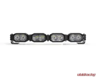 Morimoto Single-Row BangerBar White/Yellow 4 Pod / 16" HXB Power LED Light Bar - BAR-1ROW-006