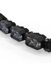 Morimoto Single-Row BangerBar White/Yellow 4 Pod / 16" HXB Power LED Light Bar                                     - BAR-1ROW-006 - Image 6