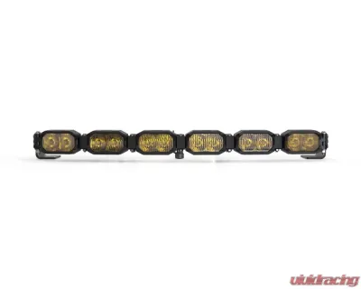 Morimoto Single-Row BangerBar White/Yellow 6 Pod / 24" HXB Power LED Light Bar - BAR-1ROW-012