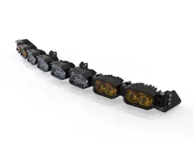 Morimoto Single-Row BangerBar White/Yellow 8 Pod / 31.5