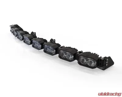 Morimoto Single-Row BangerBar White/Yellow 8 Pod / 31.5" HXB Power LED Light Bar - BAR-1ROW-018