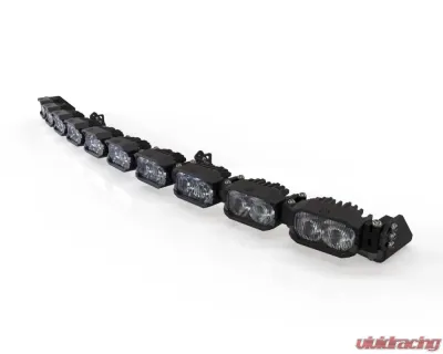 Morimoto Single-Row BangerBar White/Yellow 10 Pod / 40" HXB Power LED Light Bar - BAR-1ROW-024