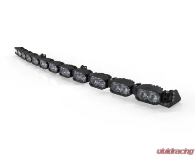Morimoto Single-Row BangerBar White/Yellow 12 Pod / 47" NCS Power LED Light Bar - BAR-1ROW-027
