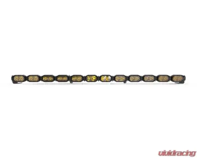 Morimoto Single-Row BangerBar White/Yellow 12 Pod / 47" NCS Power LED Light Bar - BAR-1ROW-027
