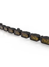 Morimoto Single-Row BangerBar White/Yellow 12 Pod / 47" NCS Power LED Light Bar                                     - BAR-1ROW-027 - Image 6