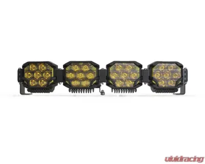 Morimoto Triple-Row BangerBar White/Yellow 4 Pod / 29" NCS Power LED Light Bar - BAR-3ROW-003