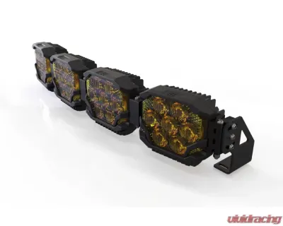 Morimoto Triple-Row BangerBar White/Yellow 4 Pod / 29" NCS Power LED Light Bar - BAR-3ROW-003